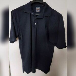 RBK REEBOK Golf Polo Shirt Men’s XL Black Knit Hydro Move Collared